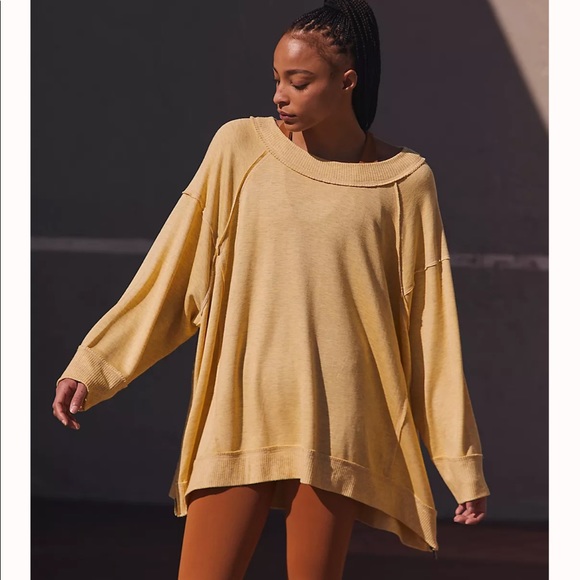 Free People Sweaters - Brand New w/ Tags - Free People - Sun Seeker Sweat - Size M